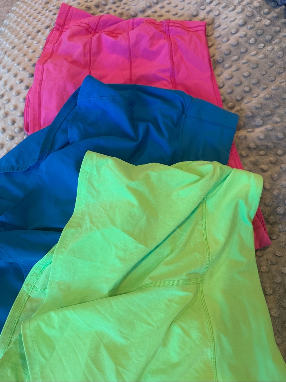 1 skirt 2 shorts athletica Neon Performance Shorts - Pink, Blue, Lime